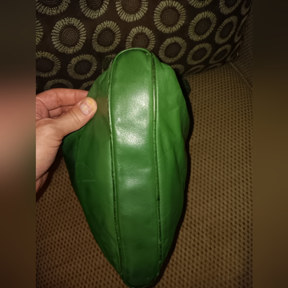 Ralph Lauren Vintage Green Leather Bag - Picture 4 of 5